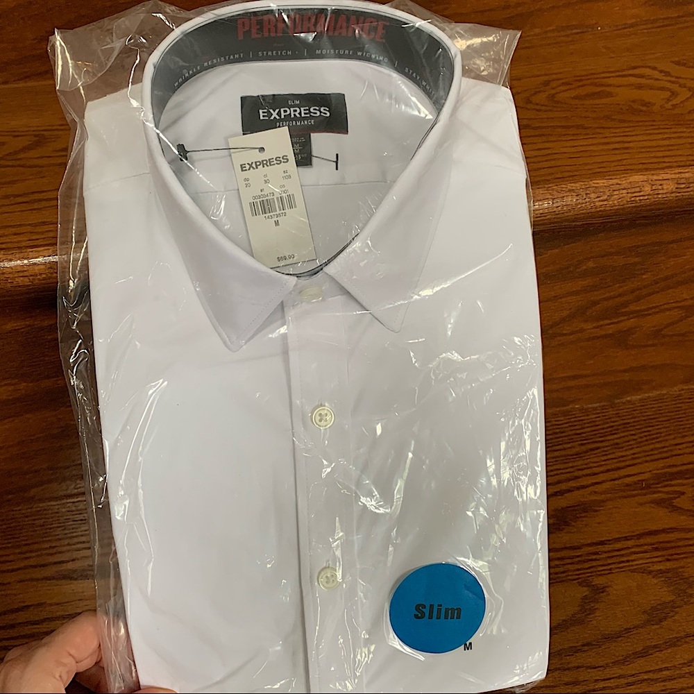 Men’s Express Slim Performance Shirt Medium